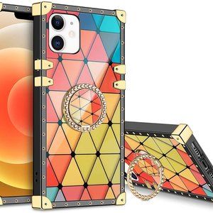 iPhone 12  Pro Case with Ring Holder Grip